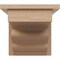 Ekena Millwork 4"W x 4"D x 4"H Wide Highland Rough Cedar Woodgrain TimberThane Corbel, Primed Tan CORUR04X04X04HLDRCPR - alternate 2